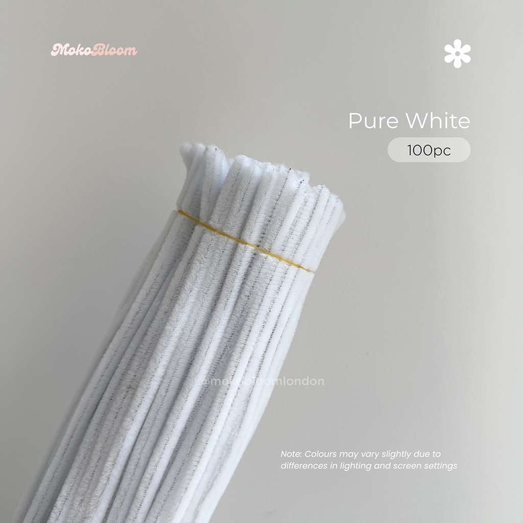 Pink Lemonade Set | 300pc Pink/Yellow Pipe Cleaner Supplies Bundle