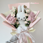 Miffy in Bloom Bouquet | Rose & Tulip Mix