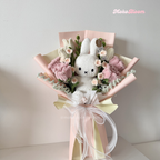 Miffy in Bloom Bouquet | Rose & Tulip Mix