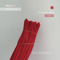 Crimson Red Pipecleaners | Crafting Supplies