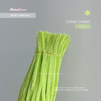 Lime Green Pipecleaners | Crafting Supplies
