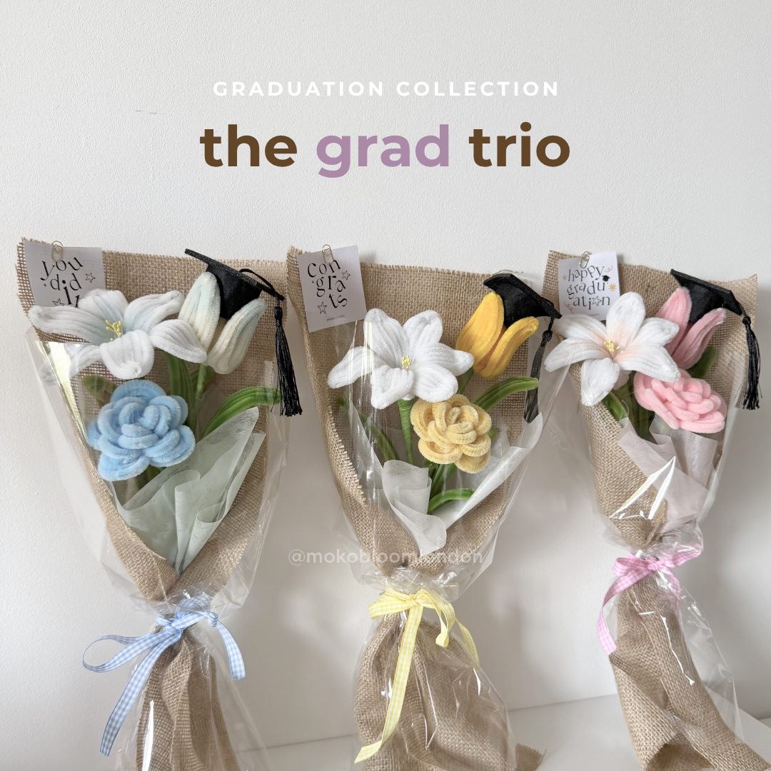 The Grad Trio Bouquet