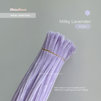 Milky Lavender Pipecleaners | Crafting Supplies