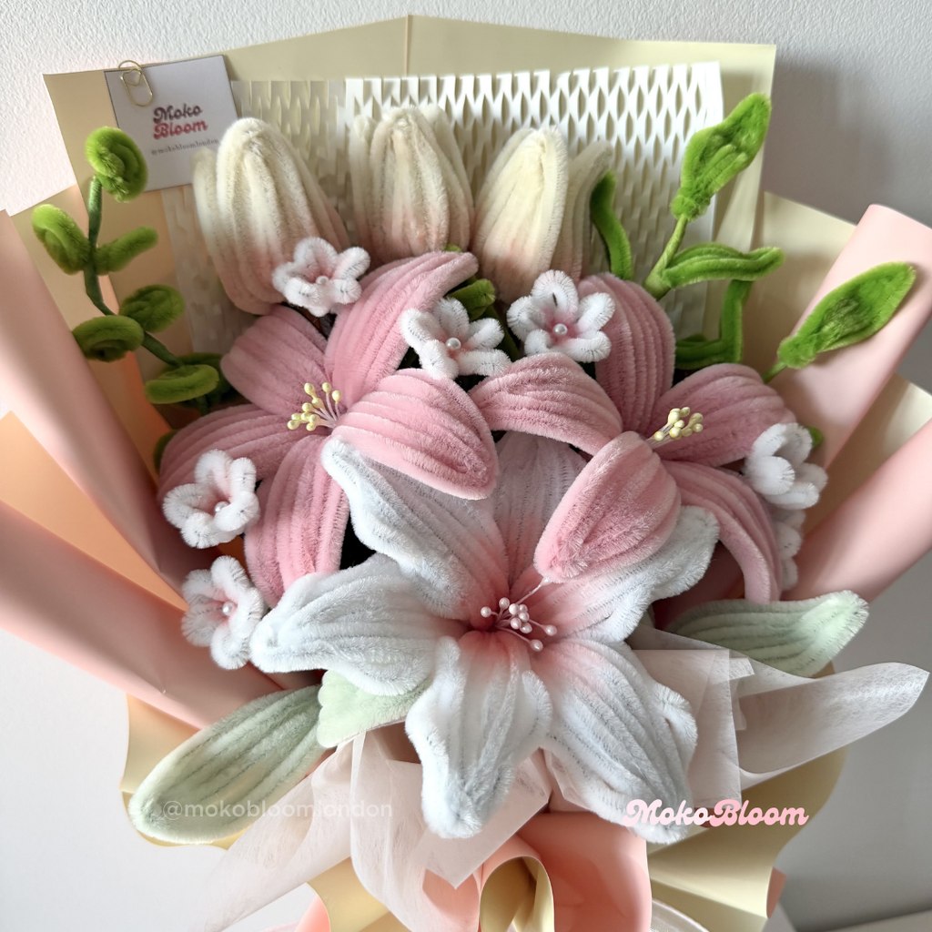 Berry Butter Bouquet | Lily & Tulip Mix