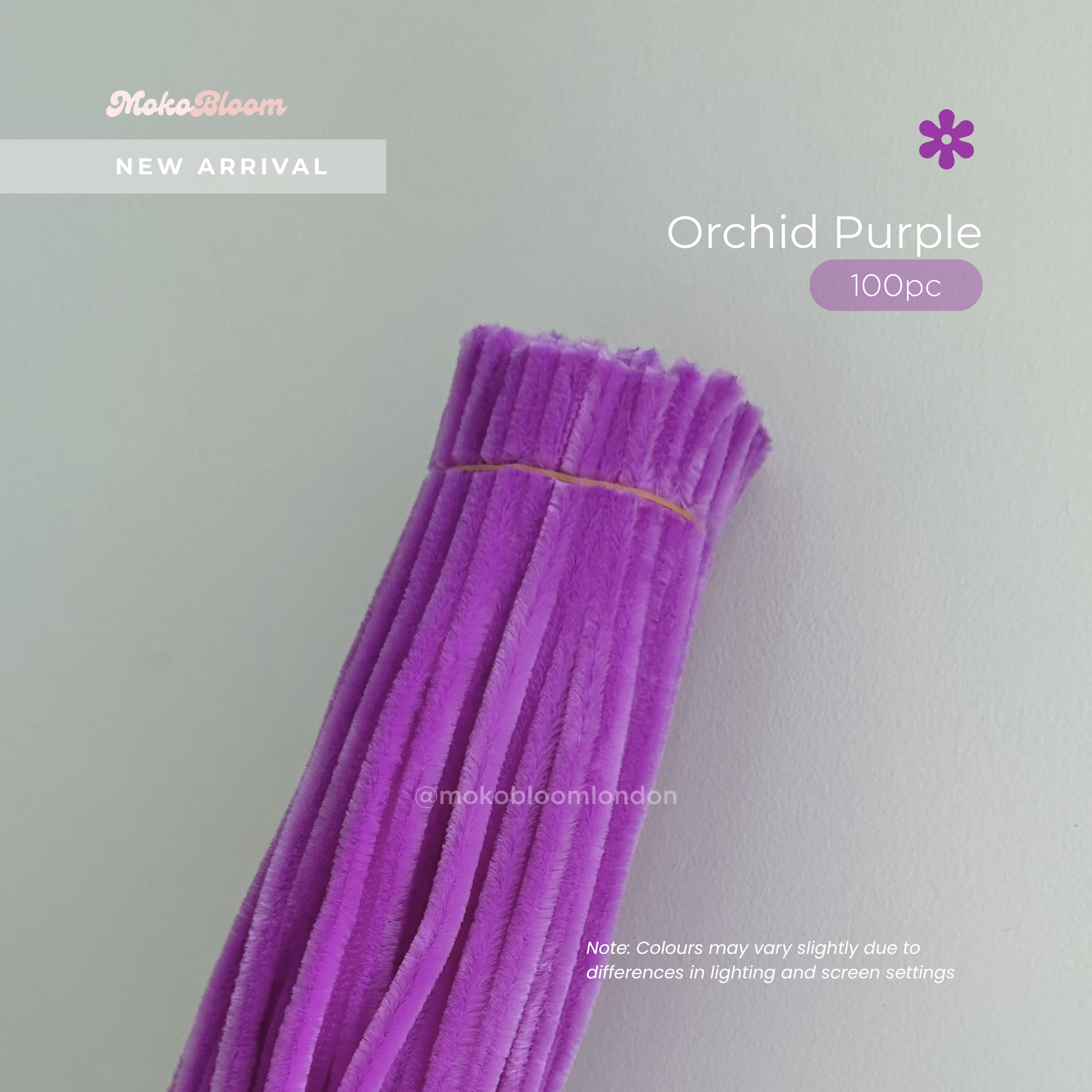 Orchid Purple Pipecleaners | Crafting Supplies