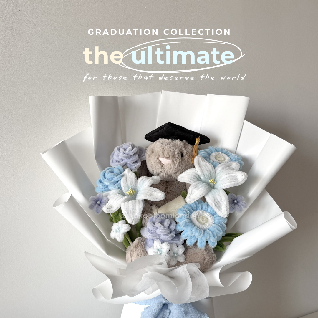 The Ultimate Graduation Plushie Bouquet