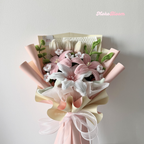 Berry Butter Bouquet | Lily & Tulip Mix