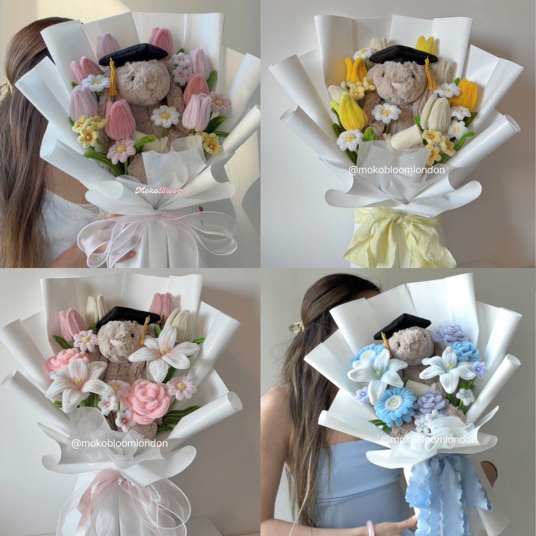 The Ultimate Graduation Plushie Bouquet