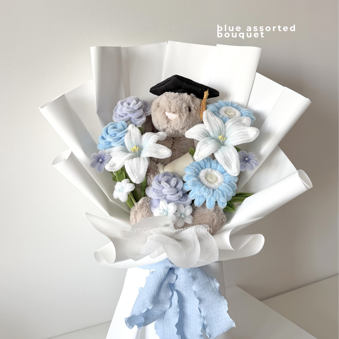 The Ultimate Graduation Plushie Bouquet