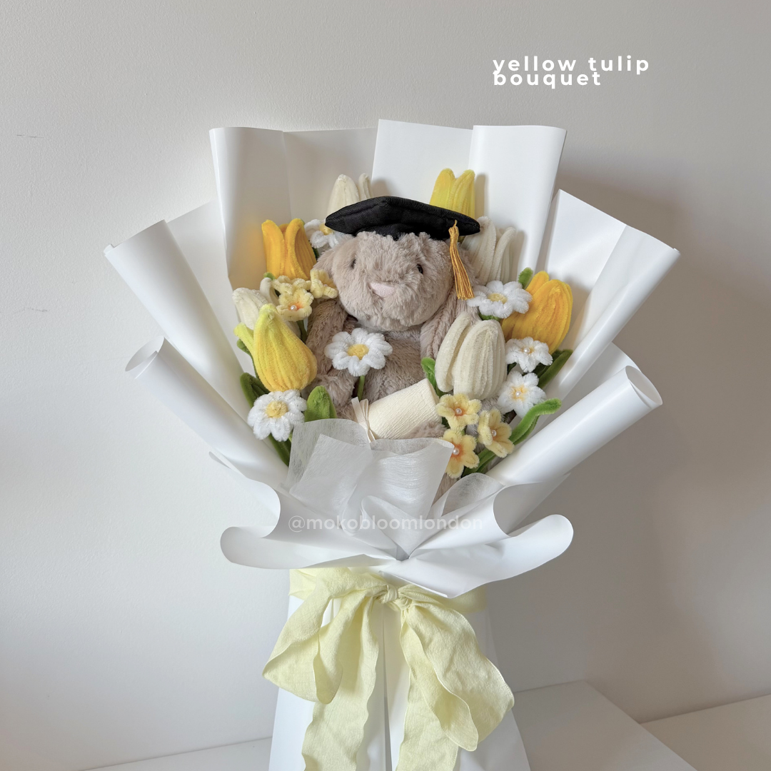 The Ultimate Graduation Plushie Bouquet