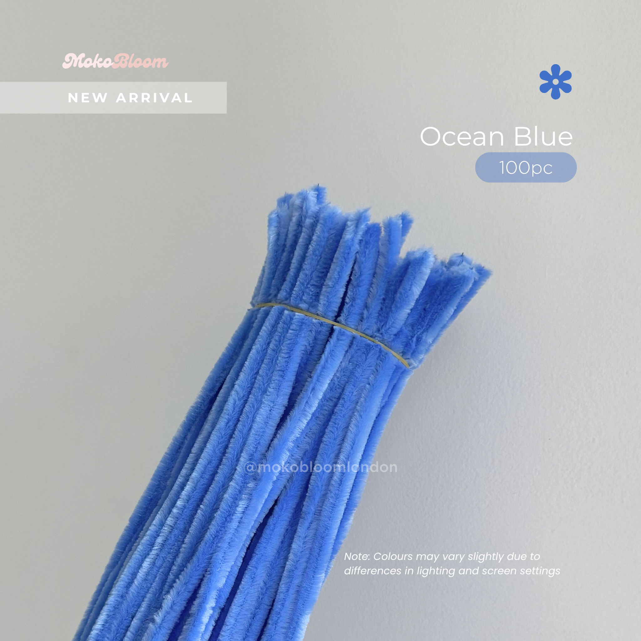 Ocean Blue Pipecleaners | Crafting Supplies