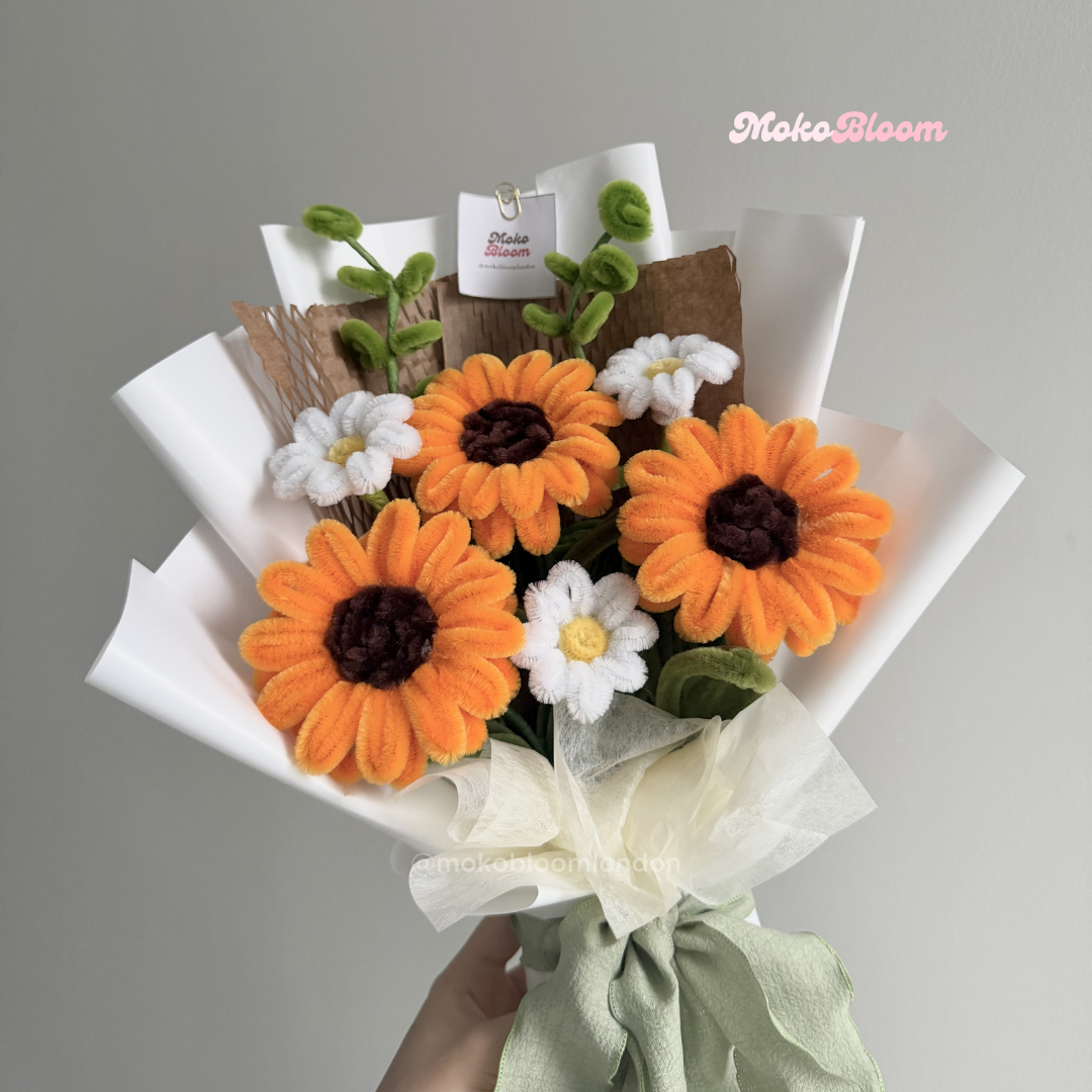 Sunny Side Bouquet | Little Sunflower & Daisy Mix