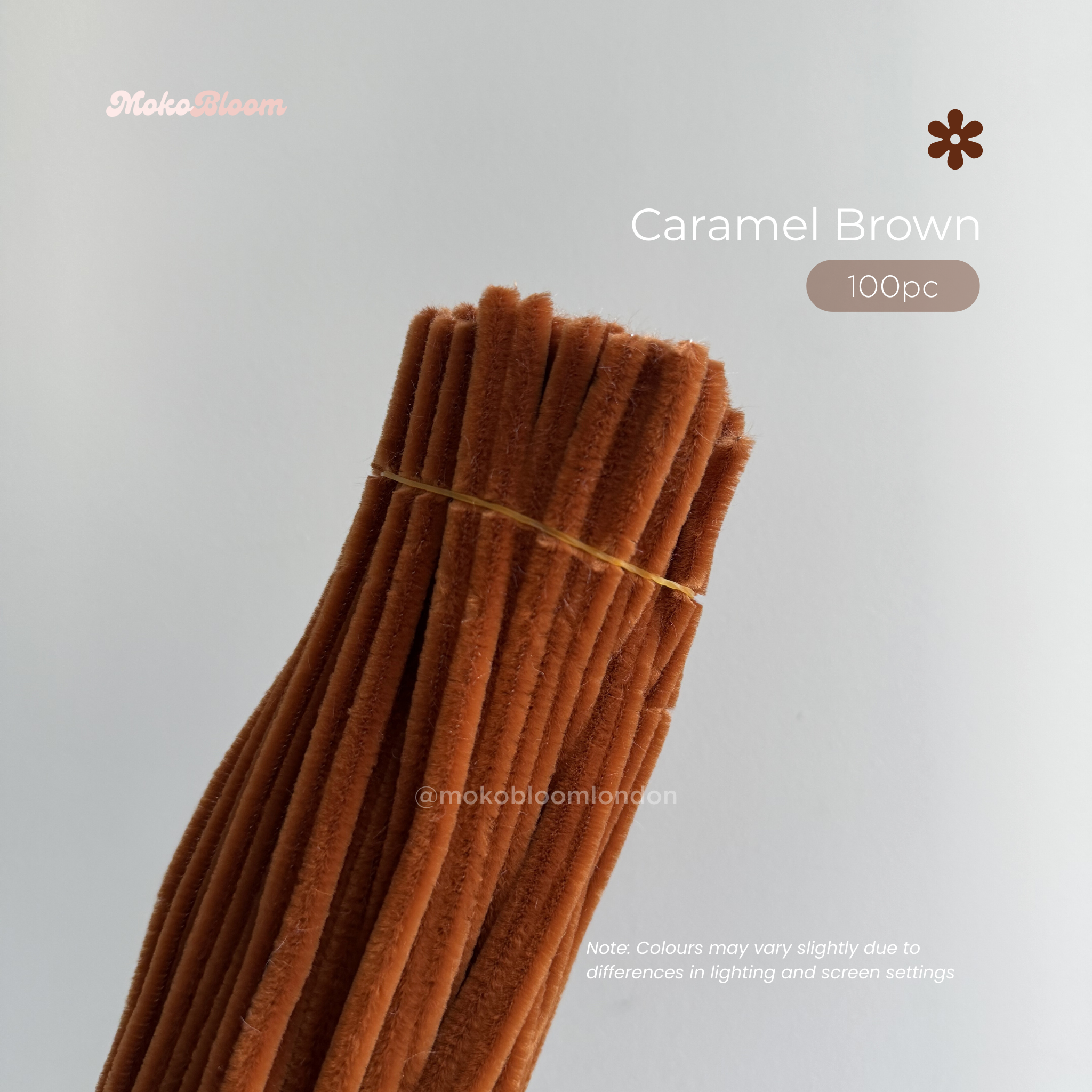 Caramel Brown Pipecleaners | Crafting Supplies