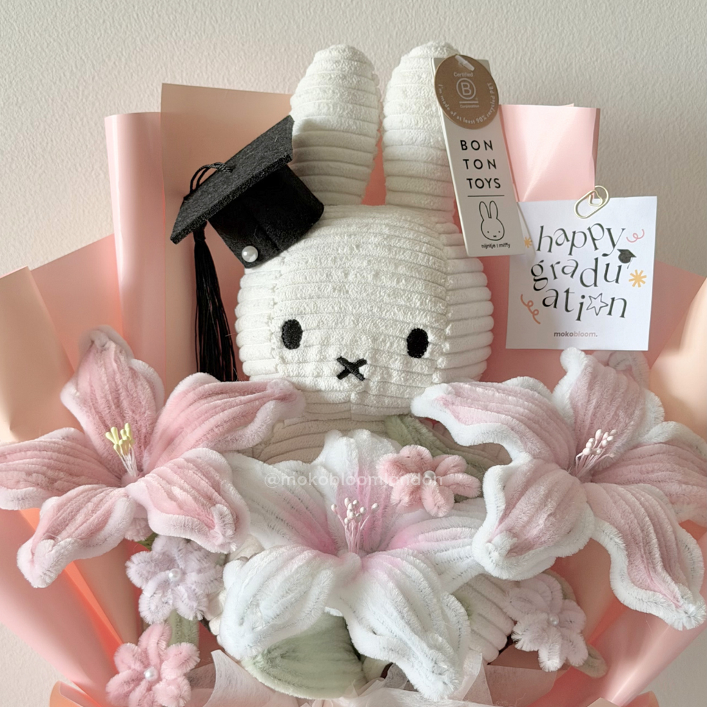 Classic Stargazer Miffy Graduation Bouquet