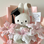 Classic Stargazer Miffy Graduation Bouquet