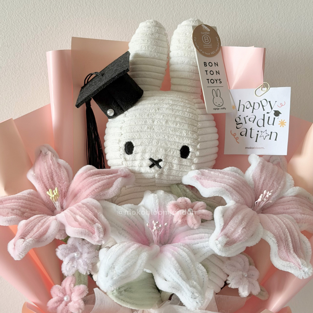 Classic Stargazer Miffy Graduation Bouquet