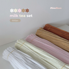 Milk Tea Set | 500pc Pipe Cleaner Supplies Bundle