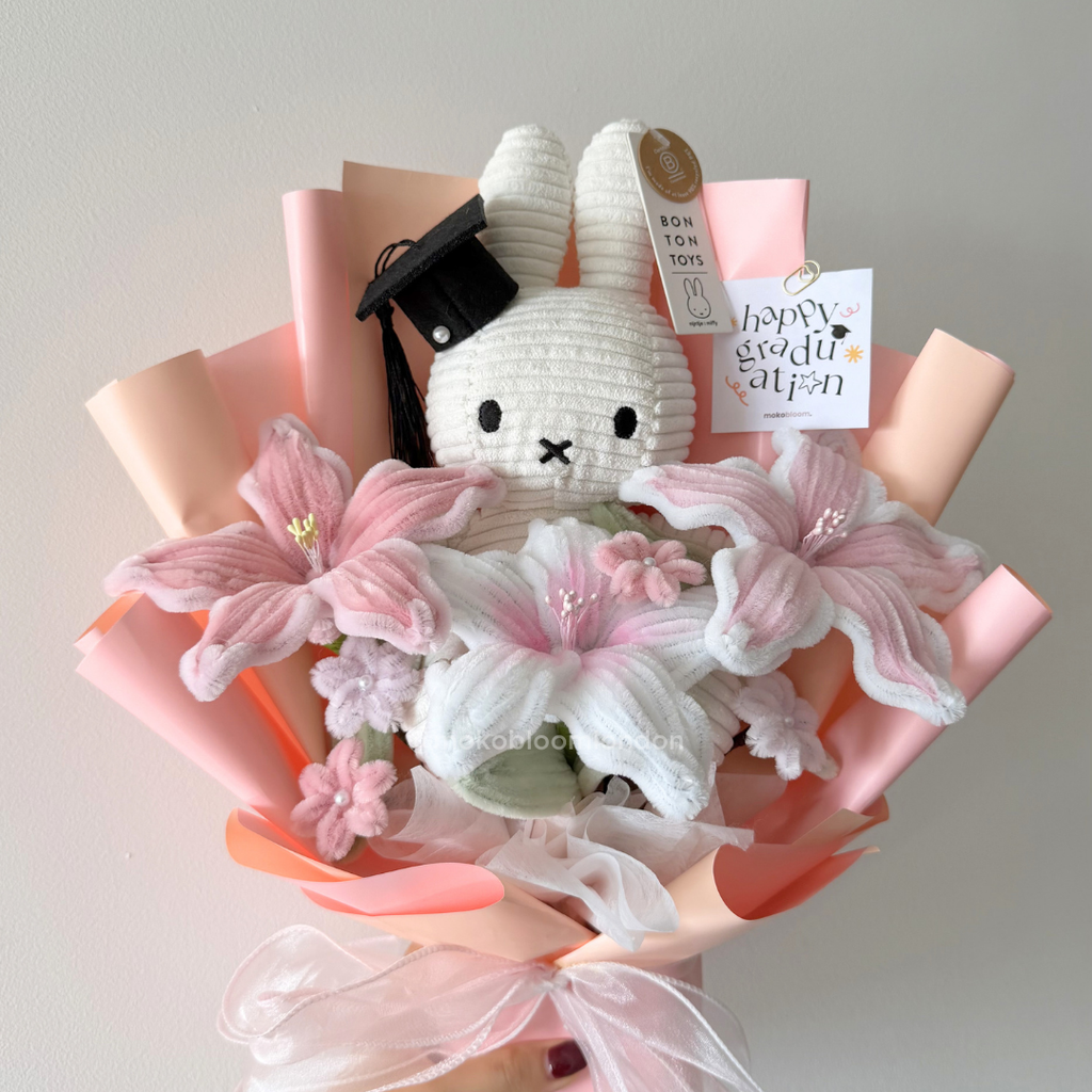 Classic Stargazer Miffy Graduation Bouquet