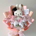 Classic Stargazer Miffy Graduation Bouquet