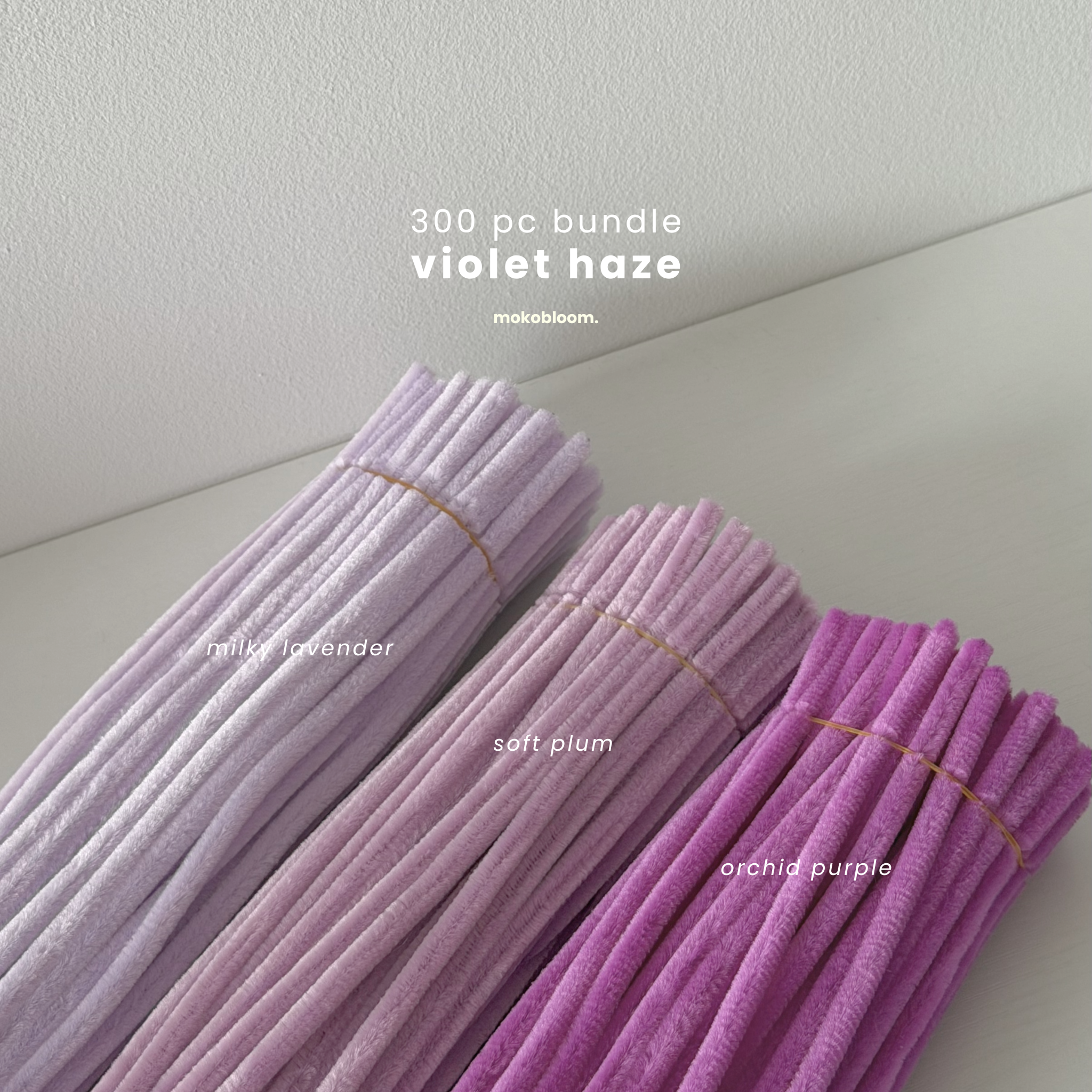 300pc Premium Pipe Cleaner Bundled Set