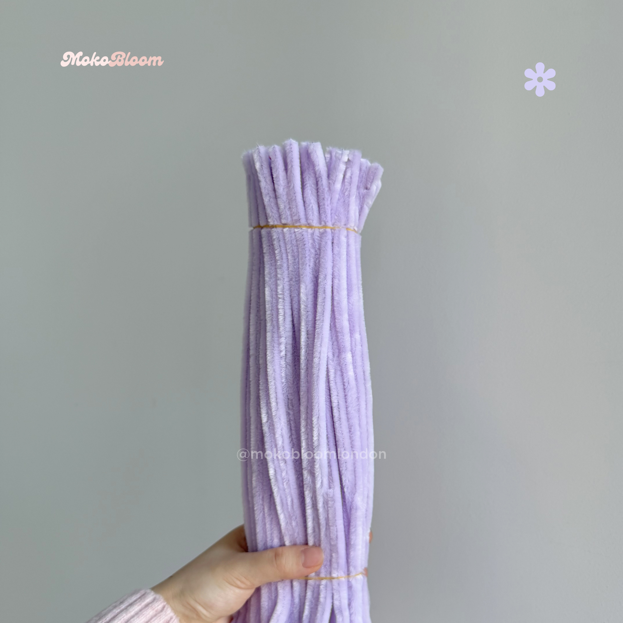 Milky Lavender Pipecleaners | Crafting Supplies