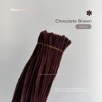 Chocolate Orange Set | 300pc Orange/Brown Pipe Cleaner Supplies Bundle