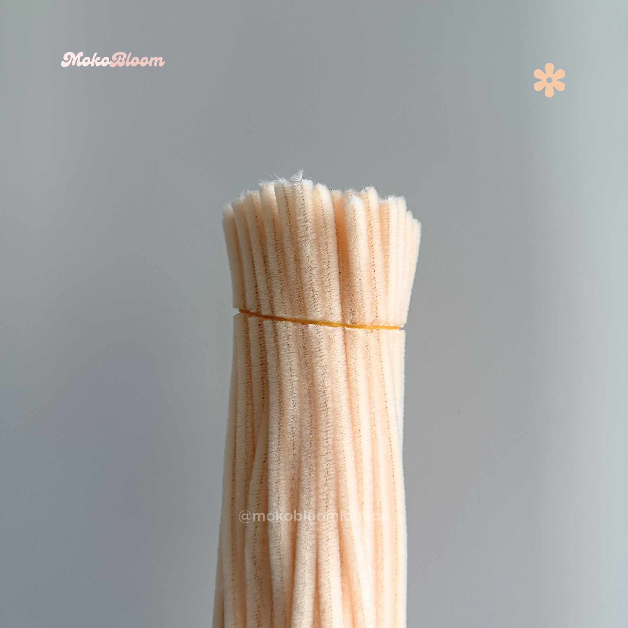 Apricot Cream Pipecleaners | Crafting Supplies