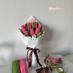 Raspberry Sorbet Tulip Bouquet