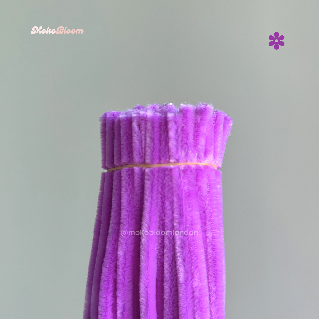 Orchid Purple Pipecleaners | Crafting Supplies