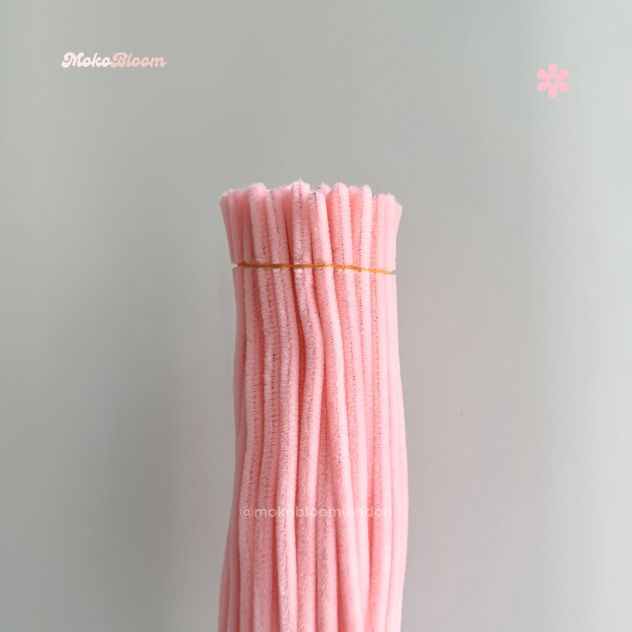 Bubblegum Pink Pipecleaners | Crafting Supplies