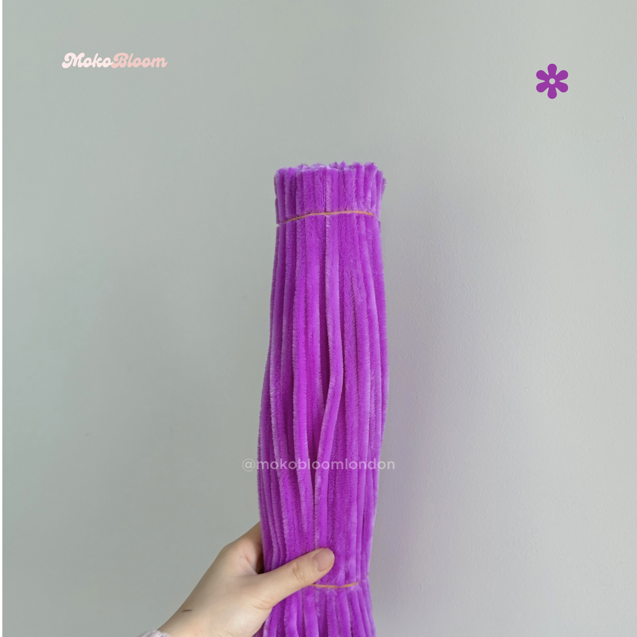 Orchid Purple Pipecleaners | Crafting Supplies
