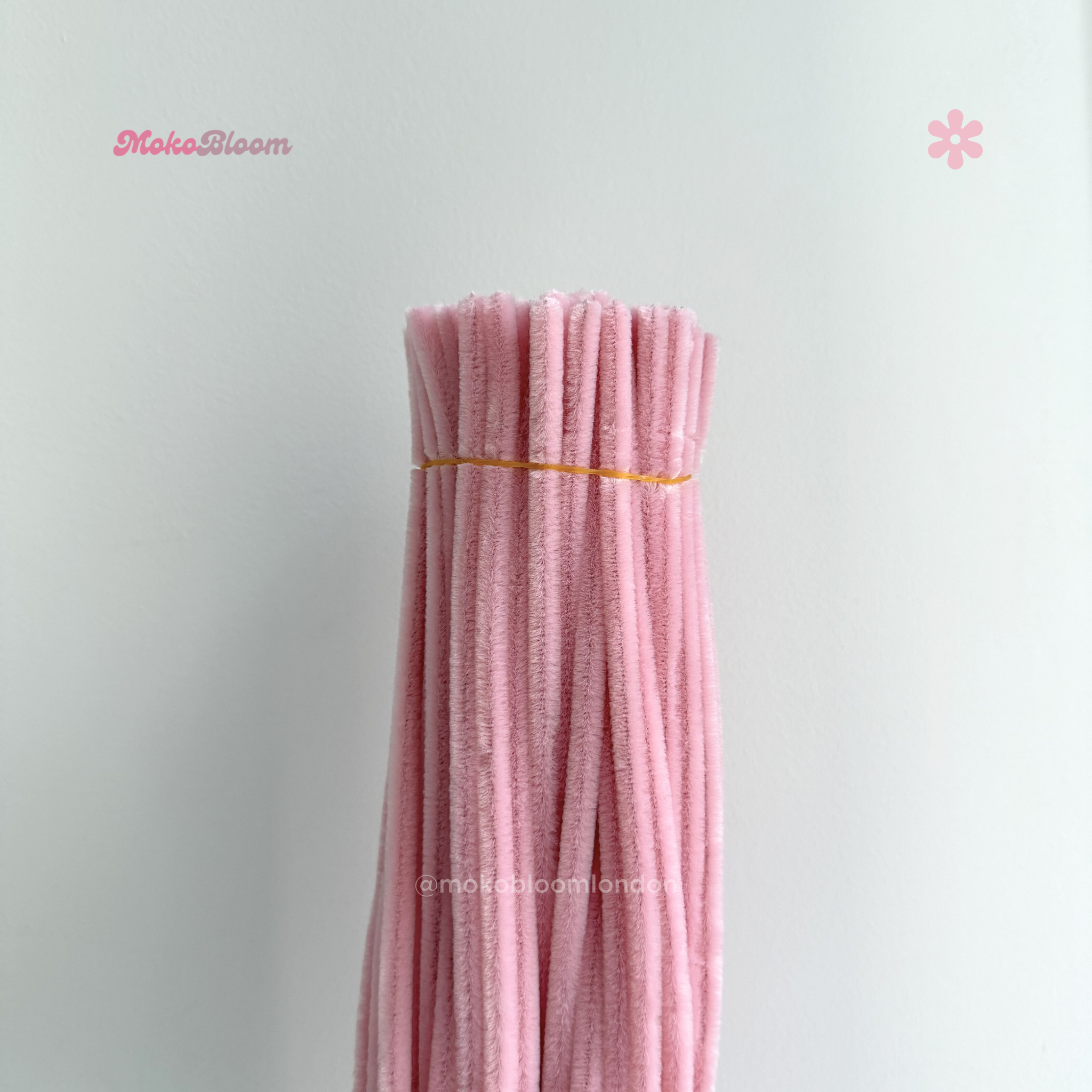 Blush Pink Pipecleaners | Crafting Supplies