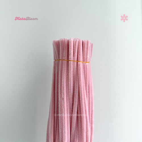 Blush Pink Pipecleaners | Crafting Supplies