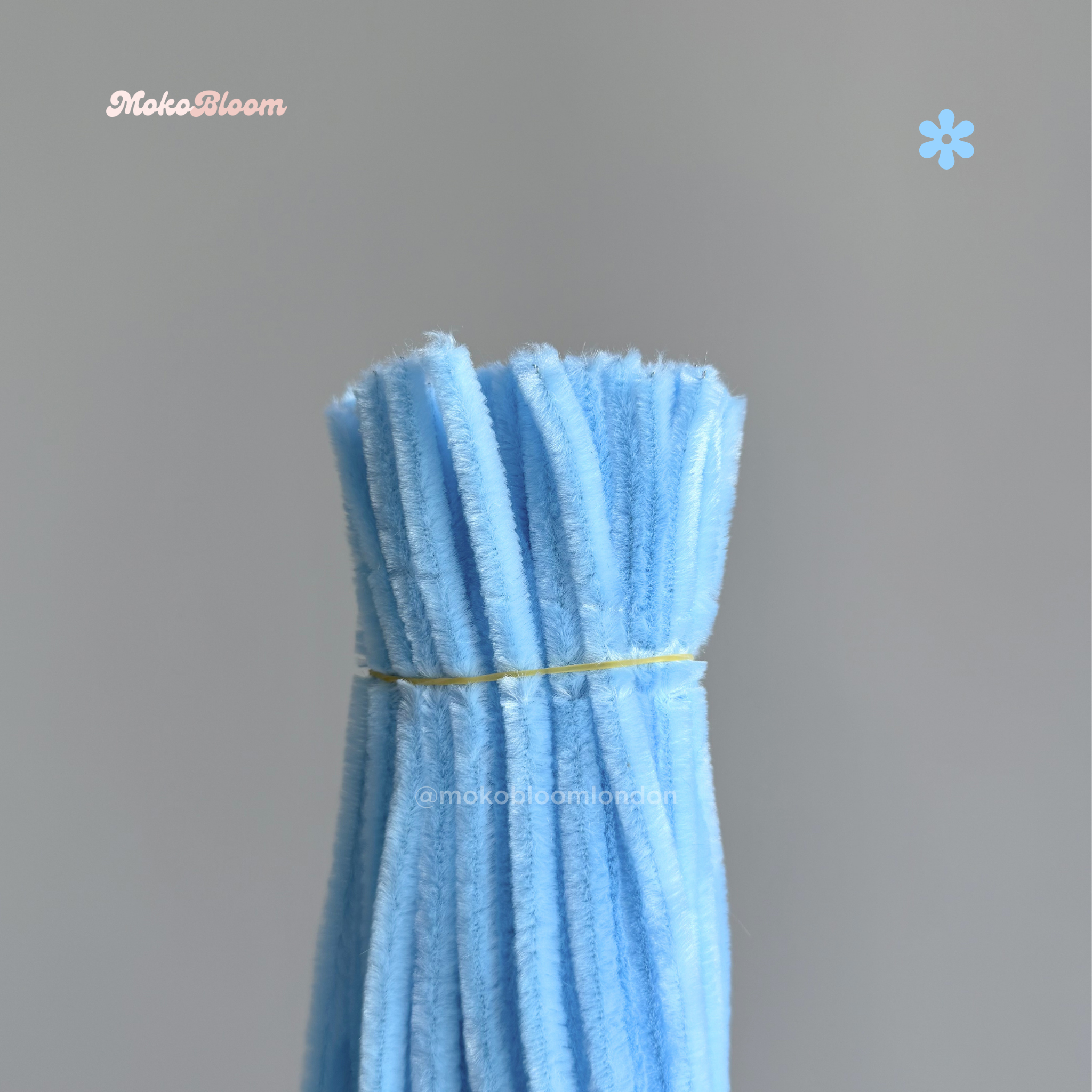 Sky Blue Pipecleaners | Crafting Supplies