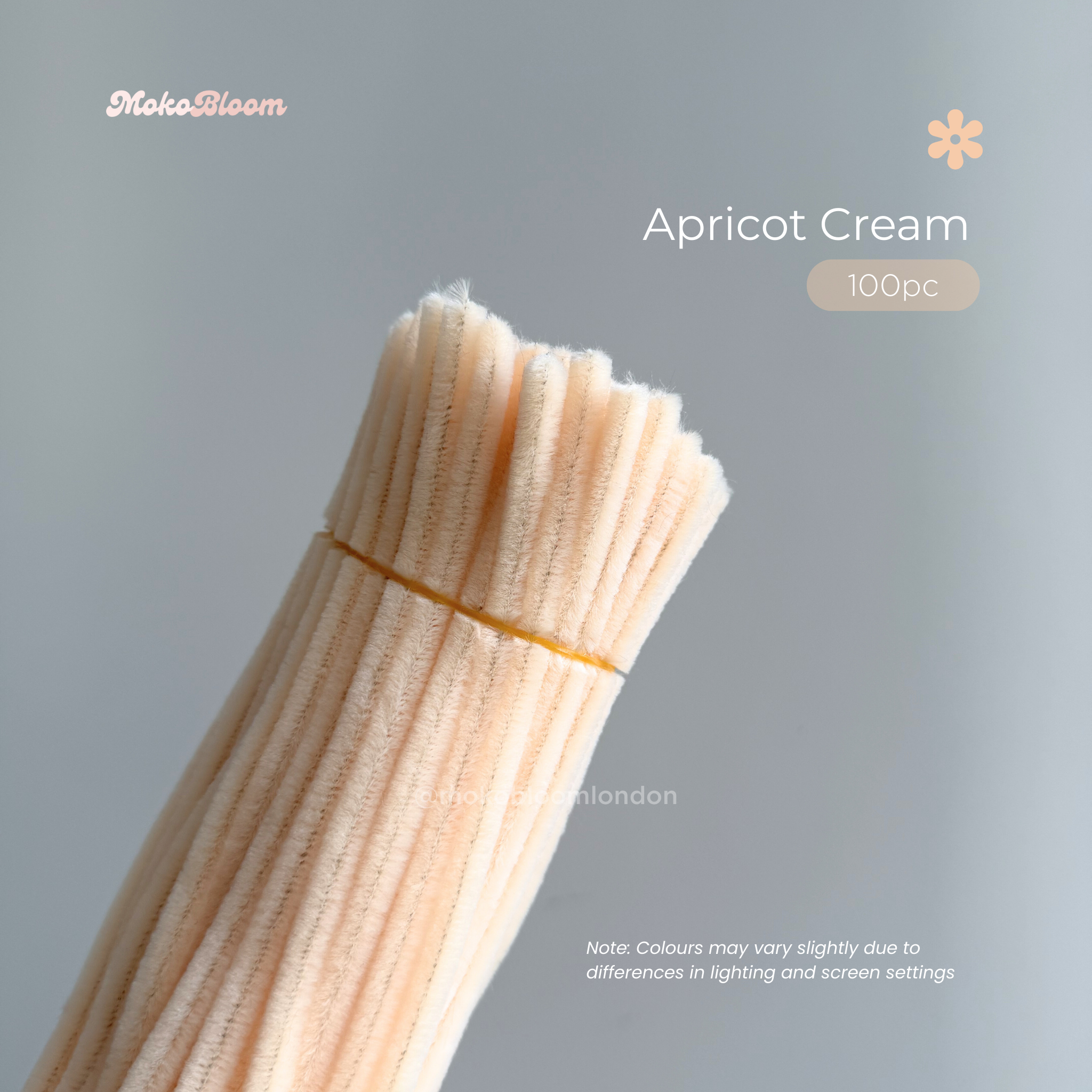 Apricot Cream Pipecleaners | Crafting Supplies
