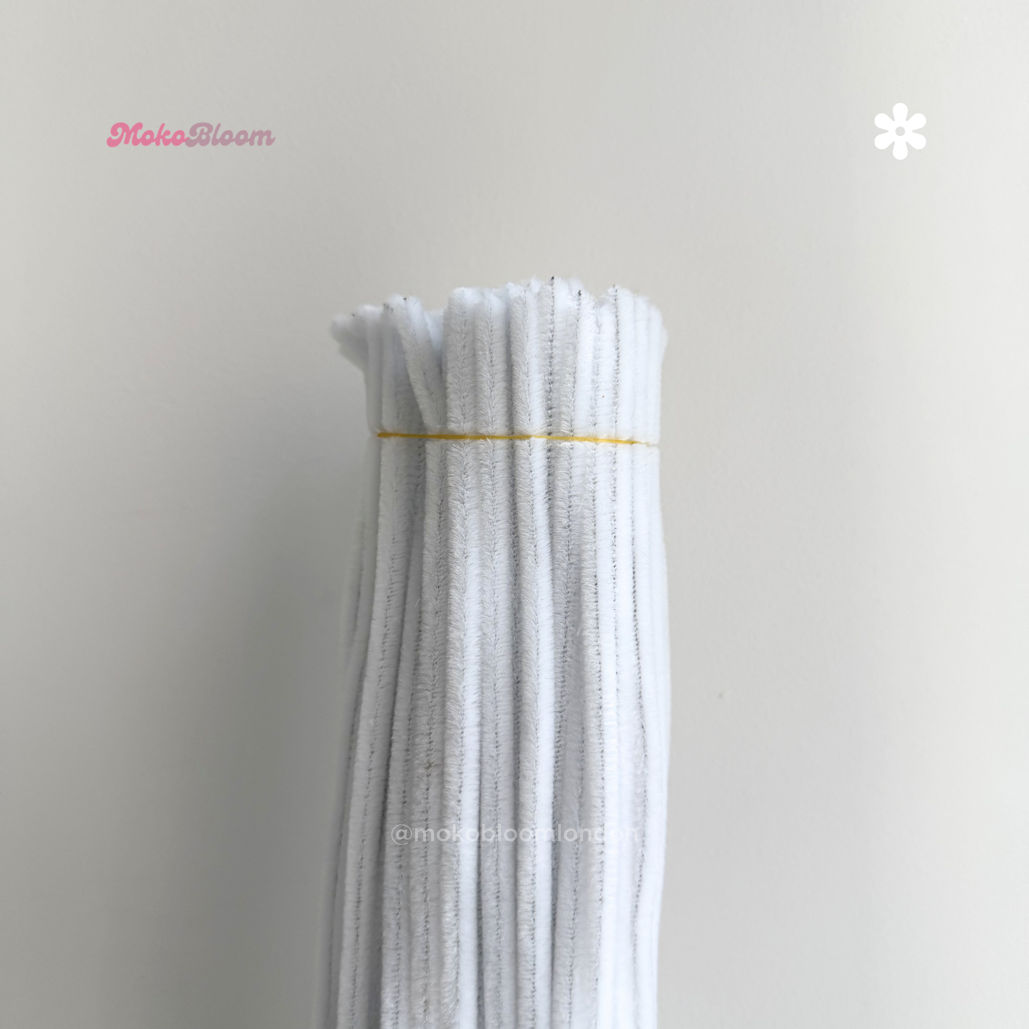 Pure White Pipecleaners | Crafting Supplies