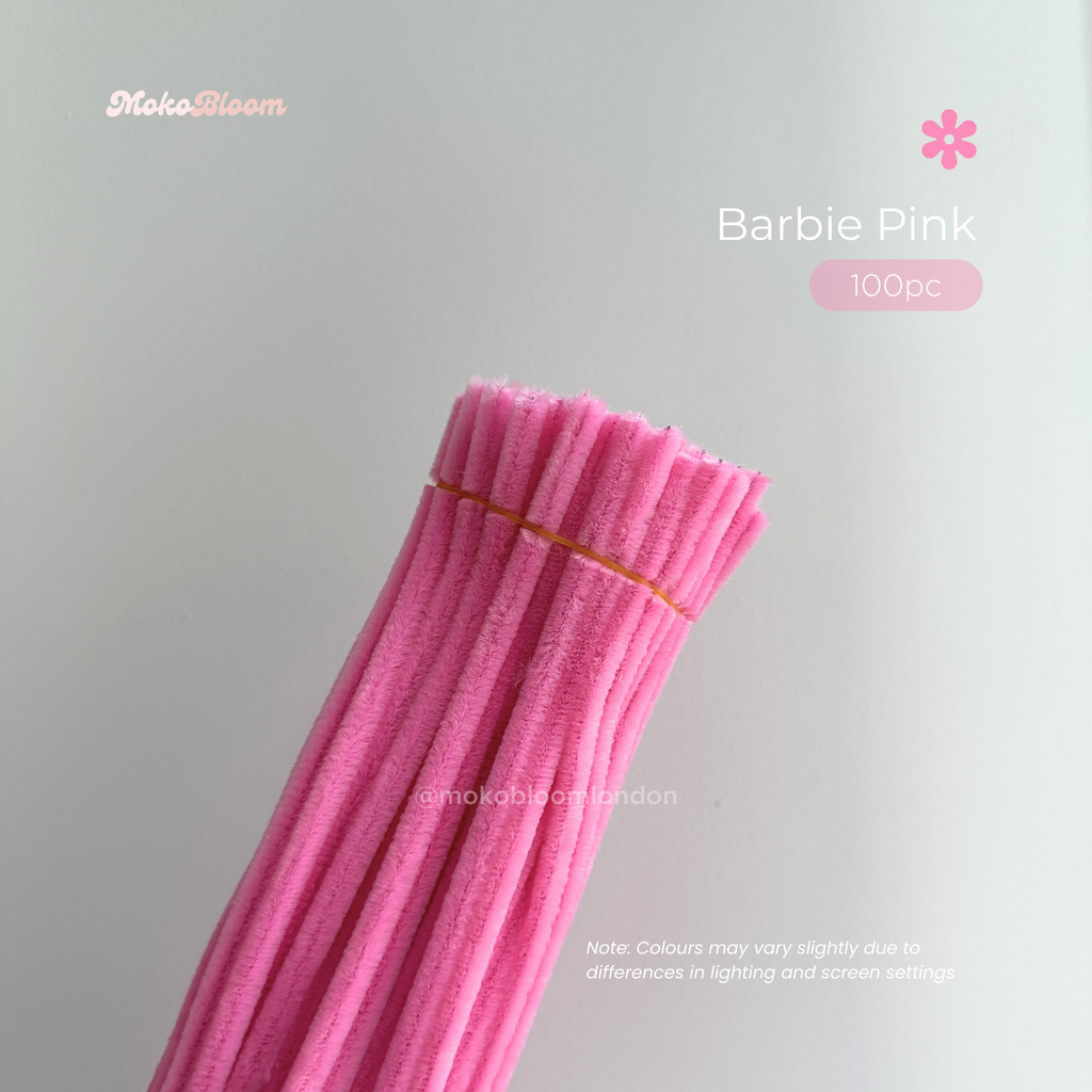 Pinky Promise Set | 300pc Pink Pipe Cleaner Supplies Bundle