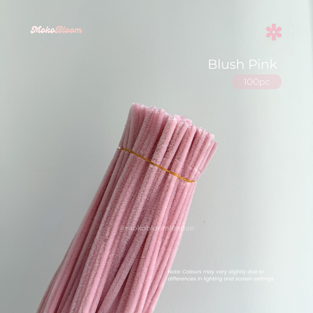 Pinky Promise Set | 300pc Pink Pipe Cleaner Supplies Bundle