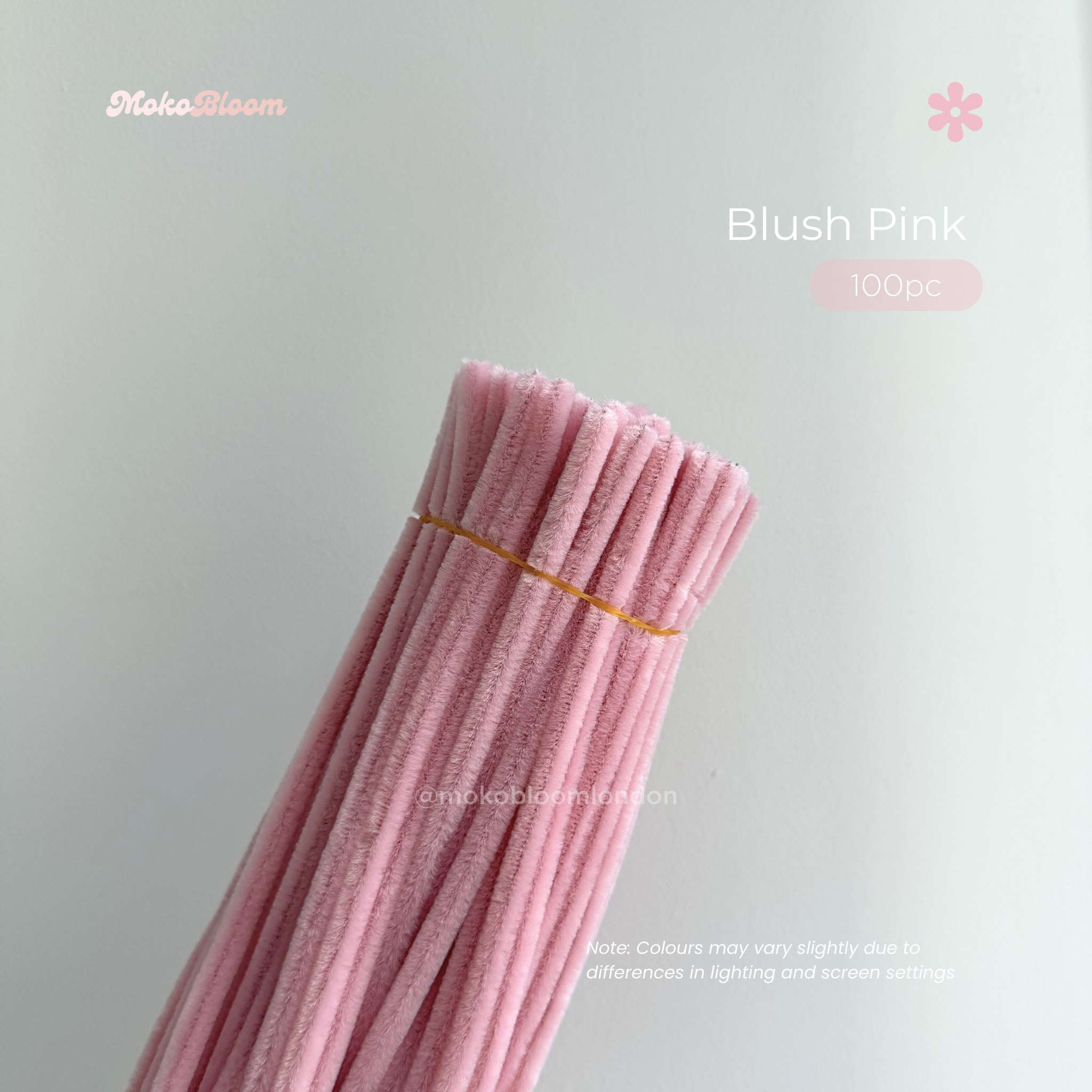 Pinky Promise Set | 300pc Pink Pipe Cleaner Supplies Bundle