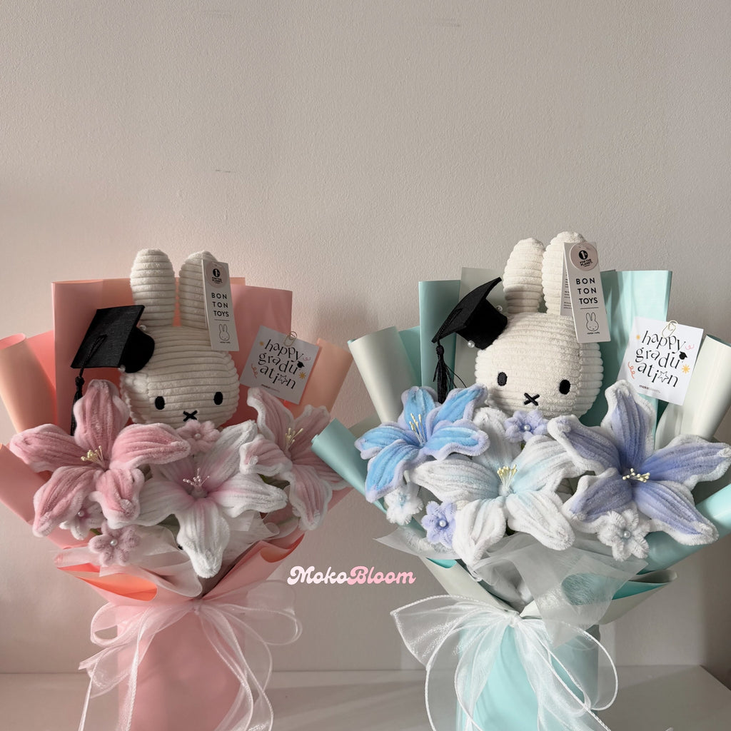 Classic Stargazer Miffy Graduation Bouquet